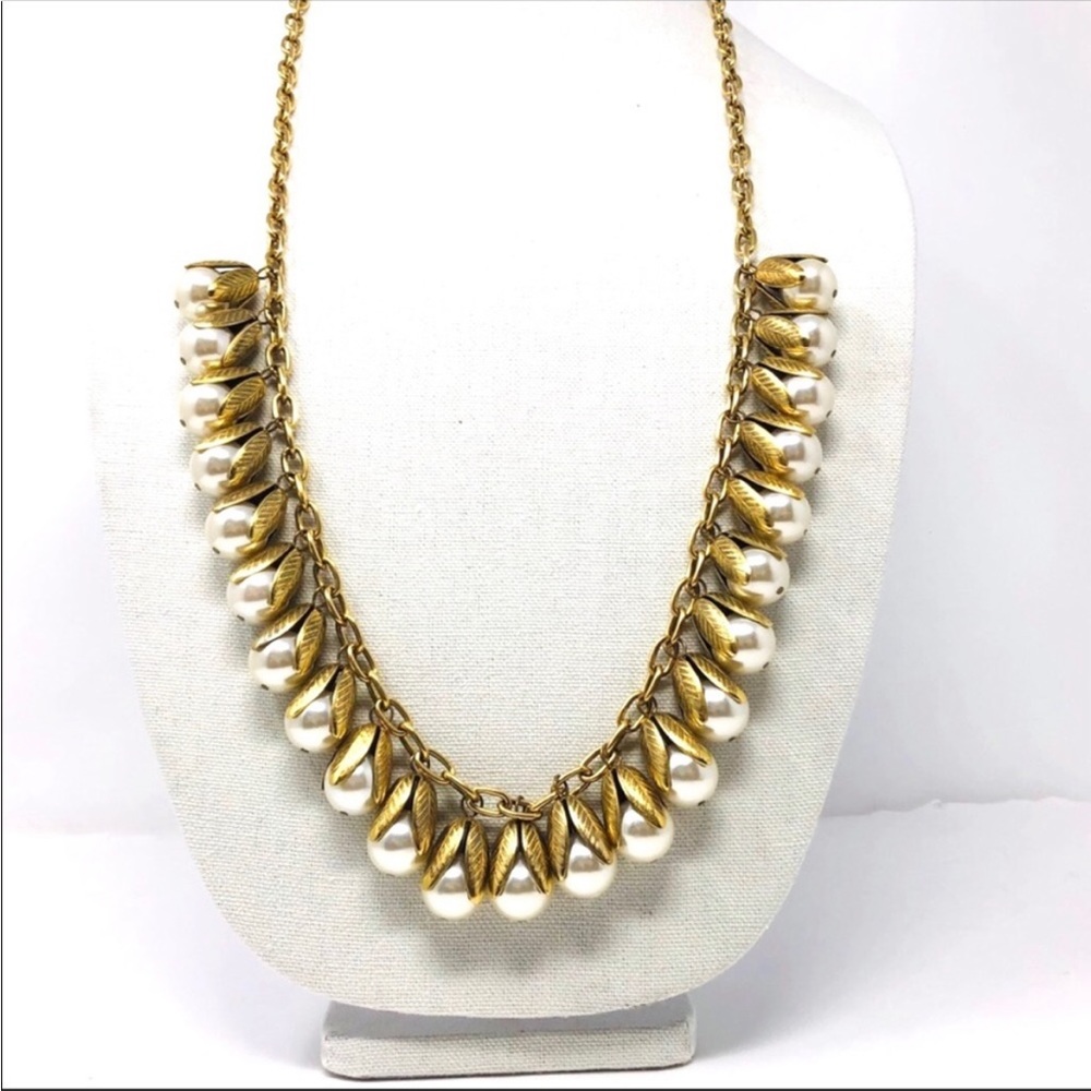 Lenora Dame for Anthropologie long gold-plated necklace, NWT